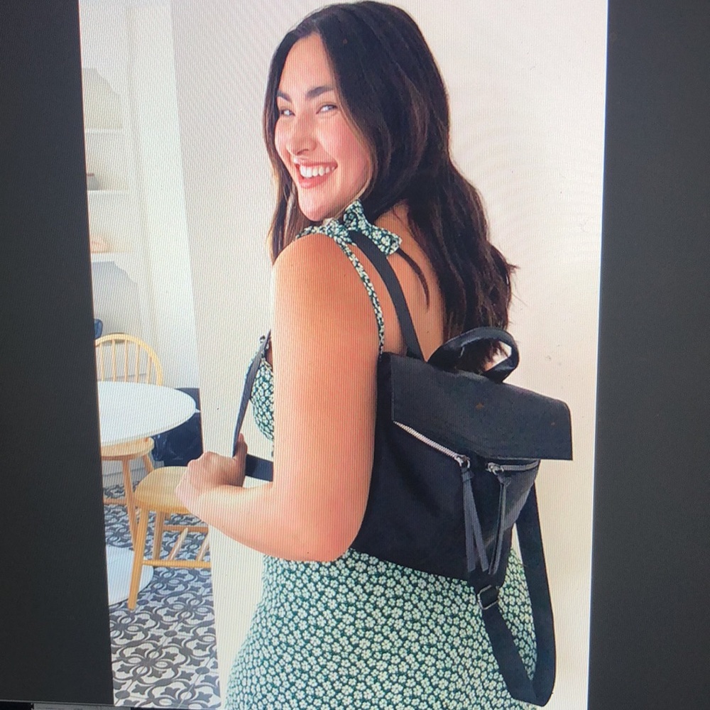 Black Mini Backpack